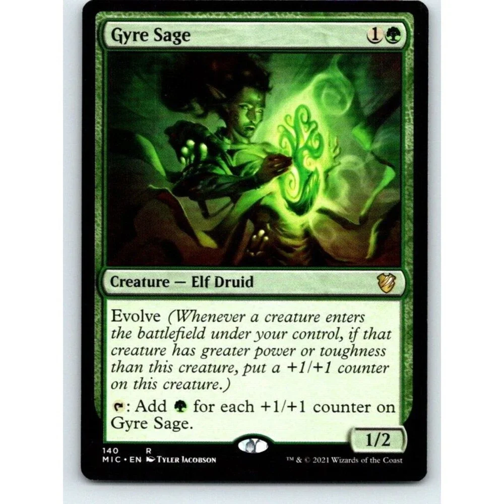 Gyre Sage | 140 | Commander: Innistrad: Midnight Hunt | Magic